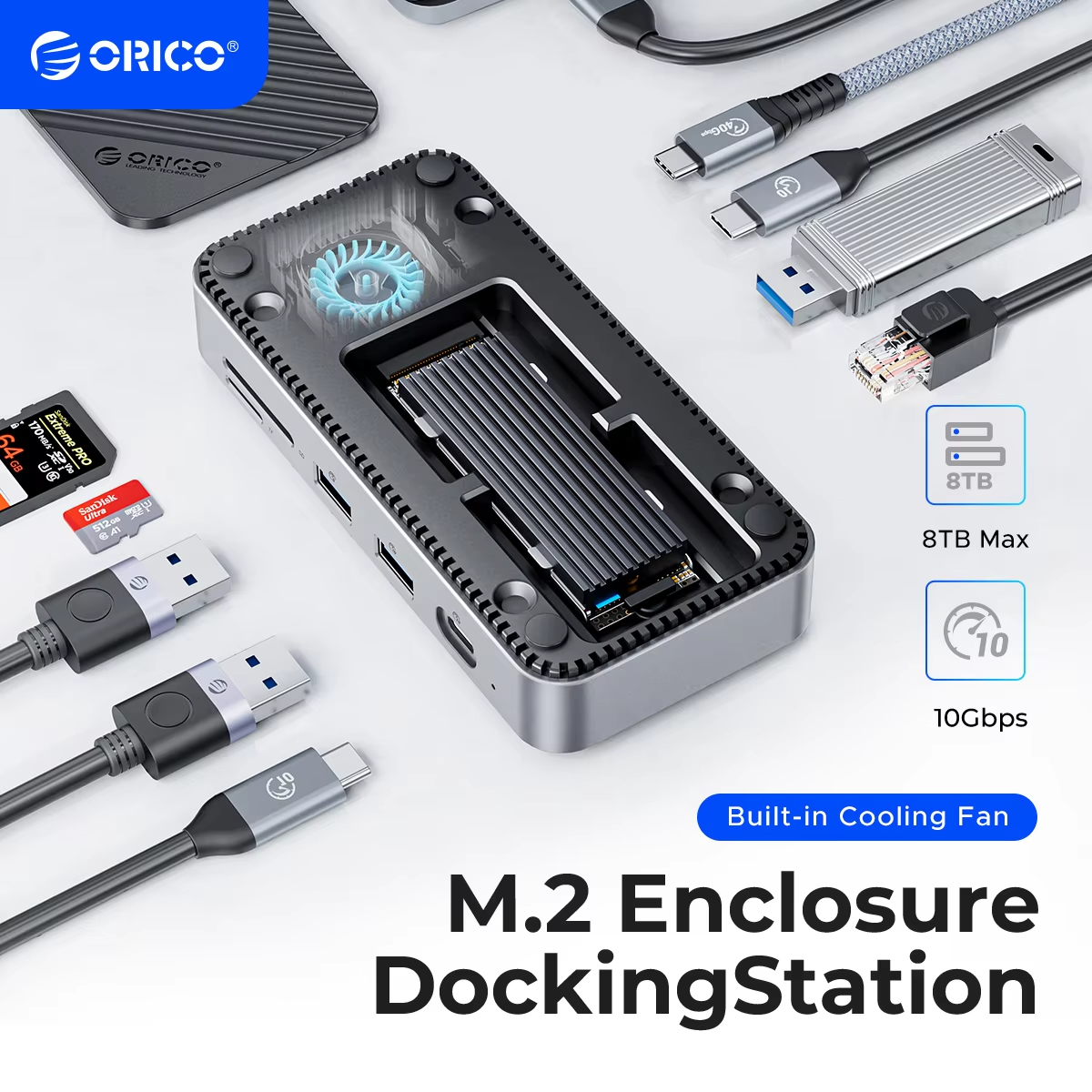 Usb Hub Gaming - ORICO USB C Display Hub 10Gbps