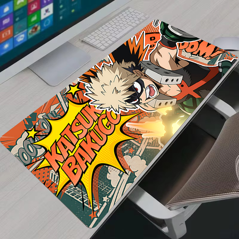 Pc Gaming Aesthetic - Mousepad Bakugou Katsuki My Hero Academia