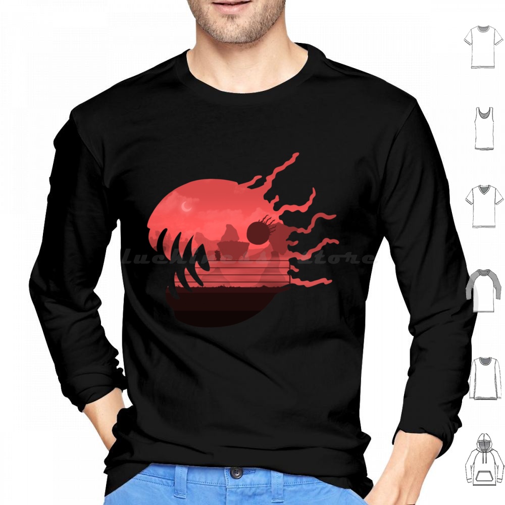 Pc Gaming Video - Terraria-Eye Of Cthulu Hoodies Long Sleeve