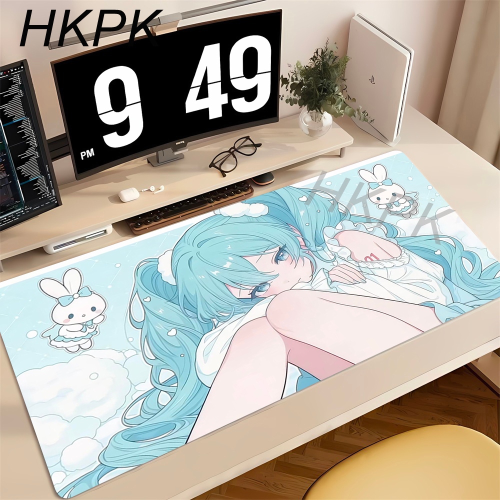Anime Mouse Pad Gamer Keyboard - مراجعة Pc Gaming Hatsune Miku وسعره