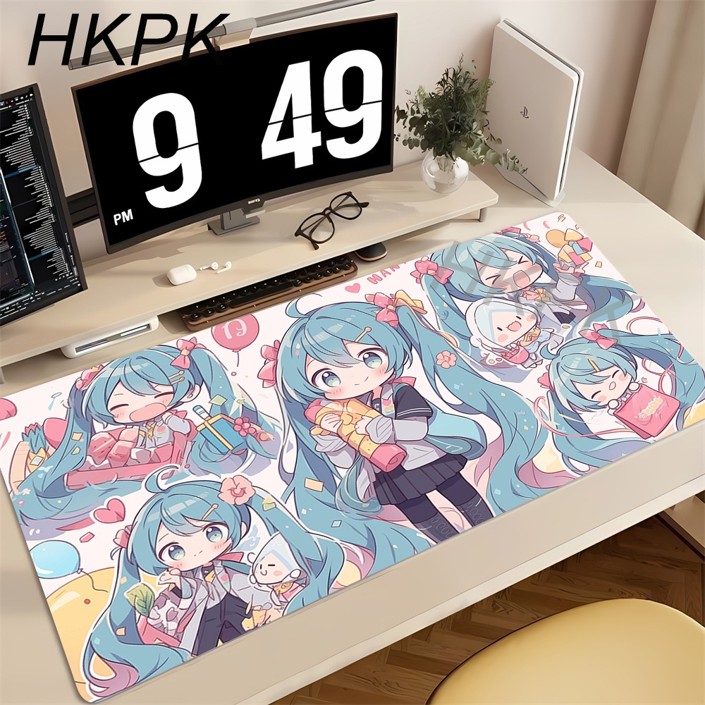 Anime Mouse Pad Gamer Keyboard - مراجعة Pc Gaming Hatsune Miku وسعره
