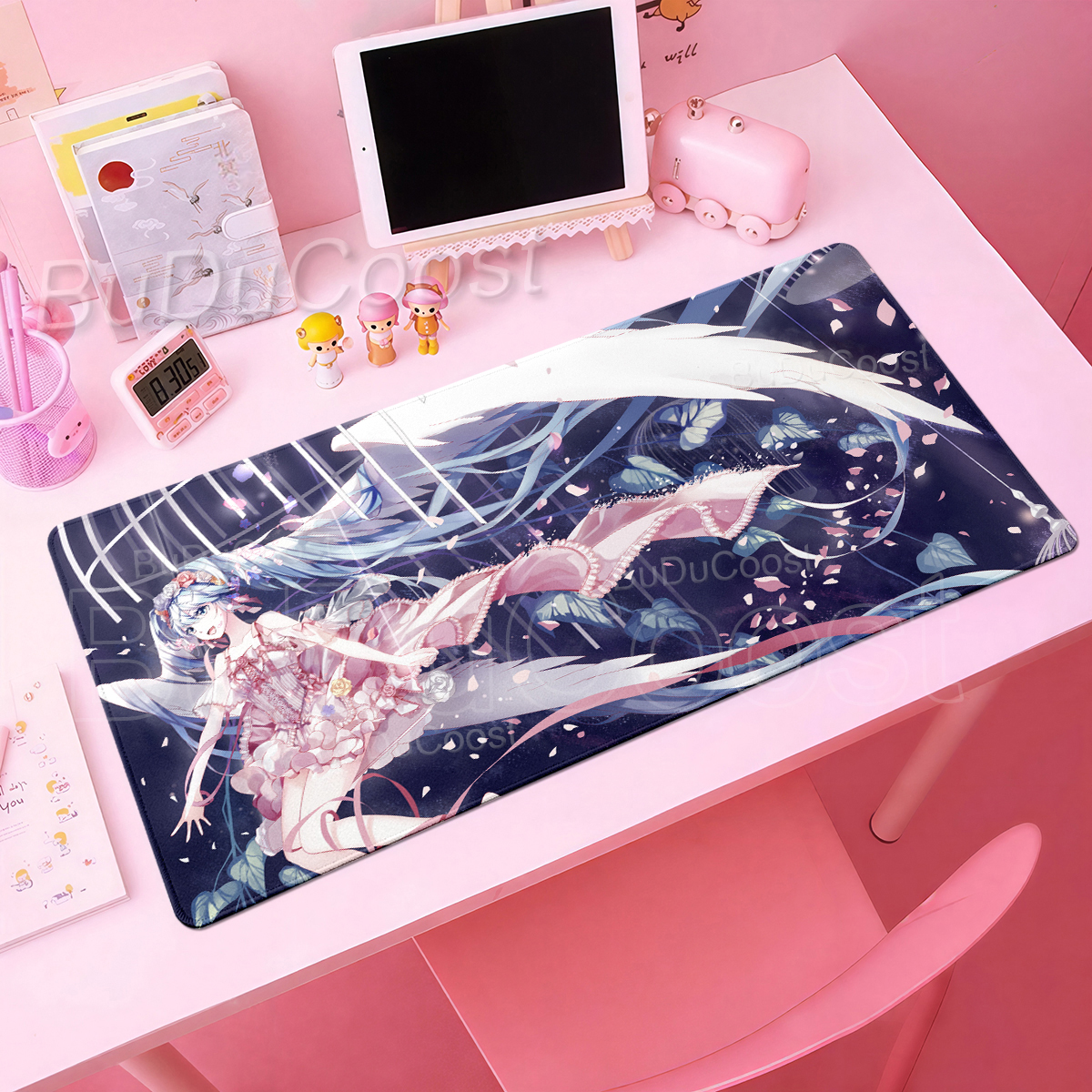 Cute Anime Gaming Mouse Pad H- - مراجعة Pc Gaming Hatsune Miku وسعره