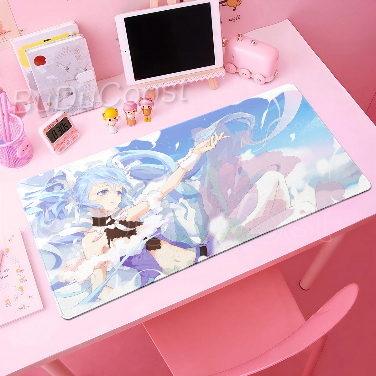 Cute Anime Gaming Mouse Pad H- - مراجعة Pc Gaming Hatsune Miku وسعره