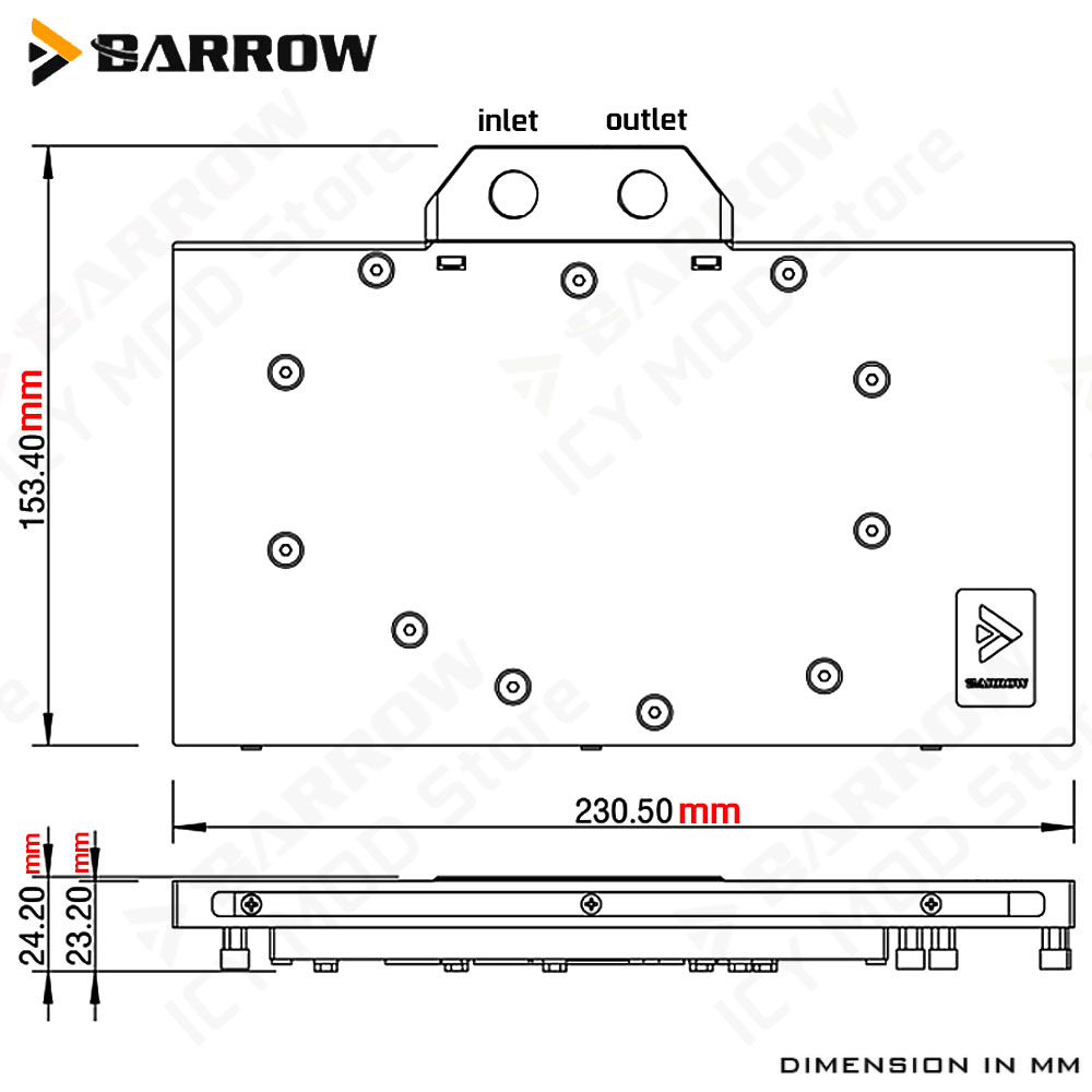 Barrow VGA Water Block for Gig - مراجعة Pc Gaming Video وسعره