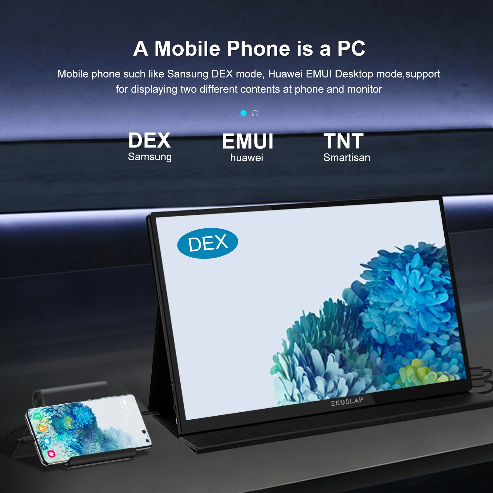ZEUSLAP Portable Monitor Touch - مراجعة Pc Gaming Video وسعره
