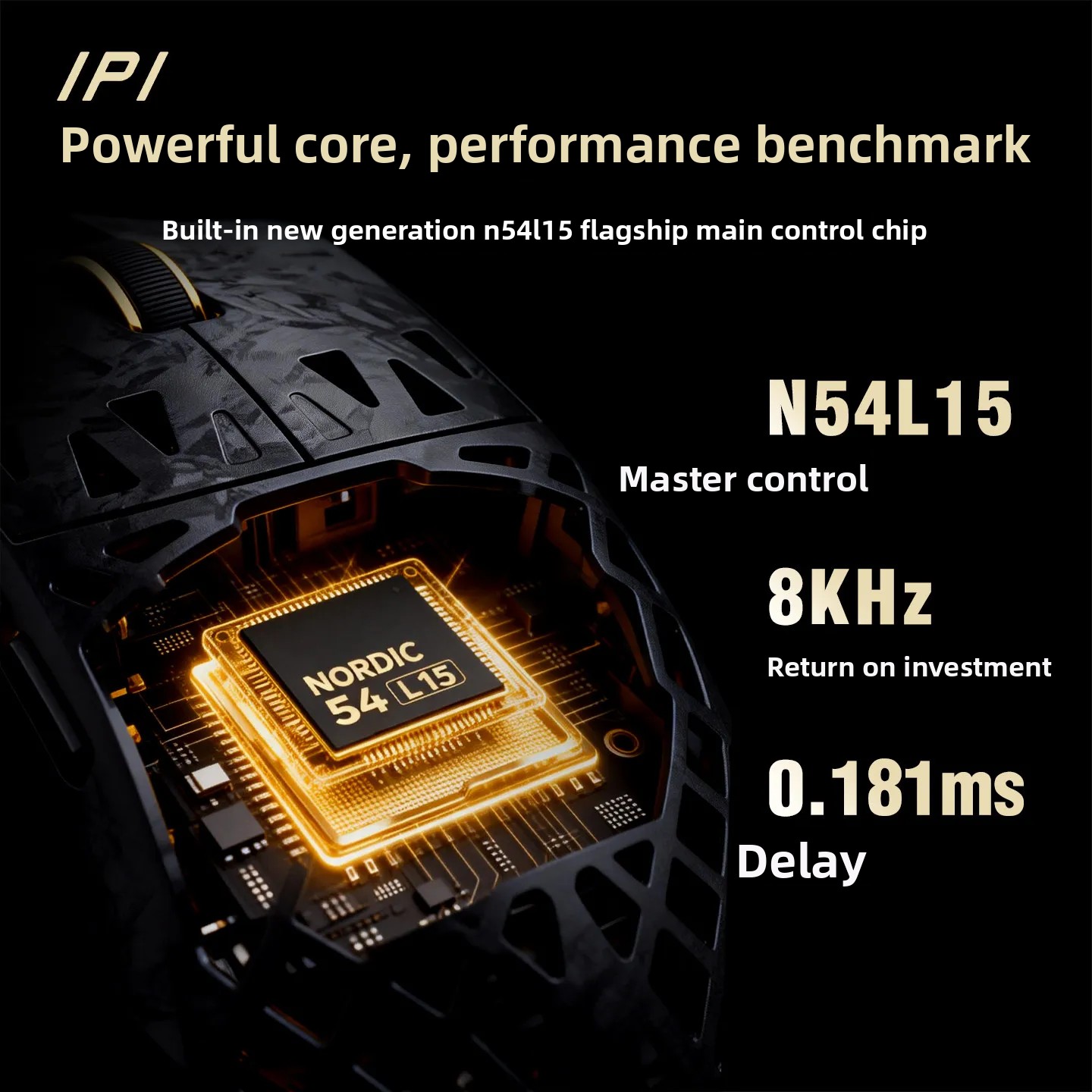 IPI STAY FLY Dual 8K PAW3950 M - مراجعة Wireless Gaming Mouse وسعره