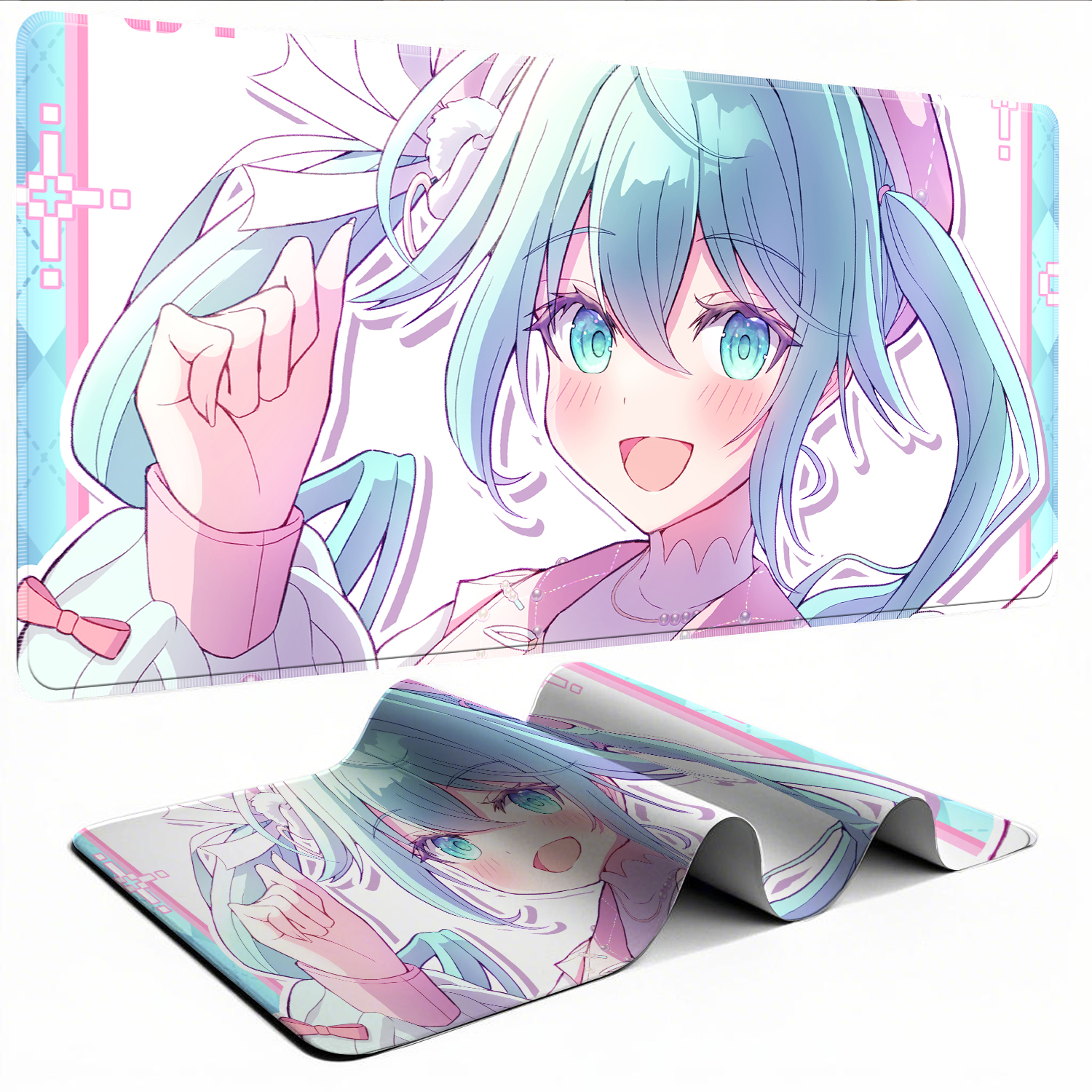 Anime Gaming Mouse Mat Hatsune - مراجعة Pc Gaming Hatsune Miku وسعره