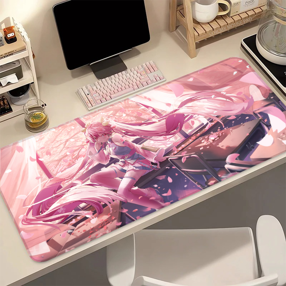 H-Hatsune M-Miku Pink Sakura K - مراجعة Pc Gaming Hatsune Miku وسعره