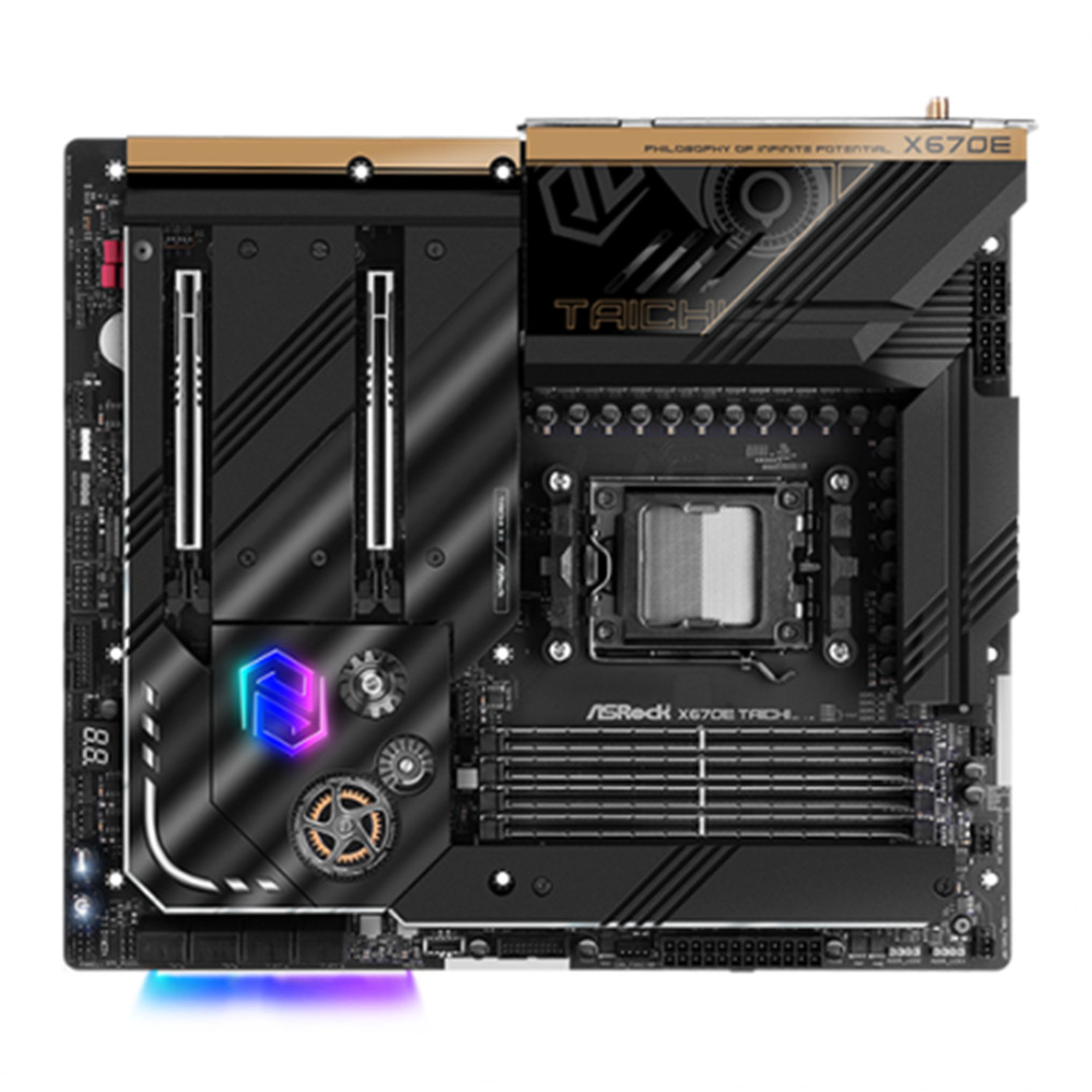 ASRock X670E Taichi Motherboar - مراجعة Pc Gaming Video وسعره