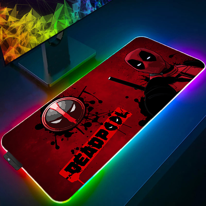 LED Mouse Pad Gaming Backlight - مراجعة Pc Gaming Aesthetic وسعره