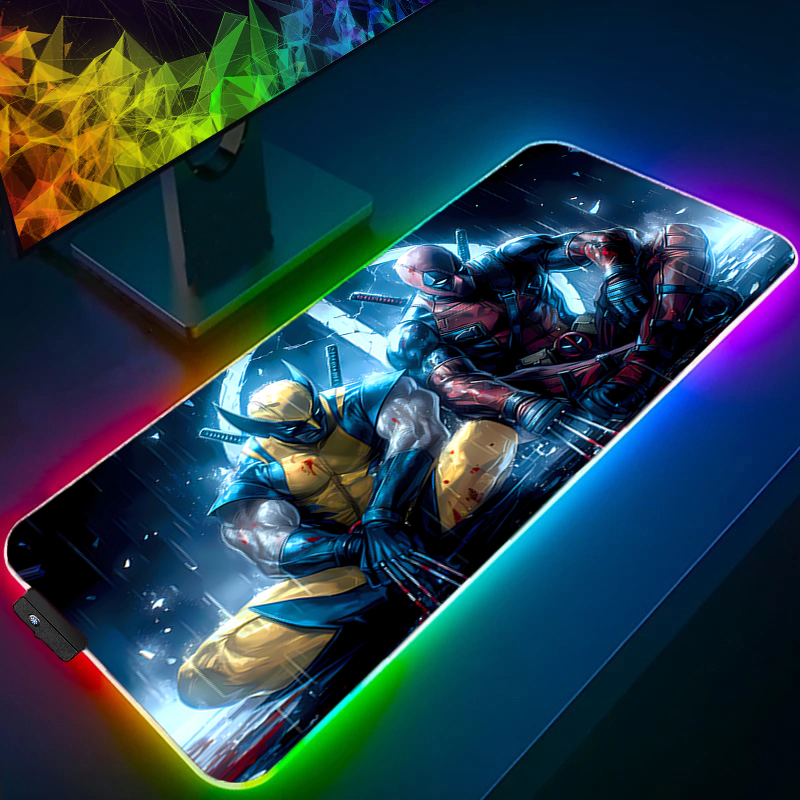 LED Mouse Pad Gaming Backlight - مراجعة Pc Gaming Aesthetic وسعره