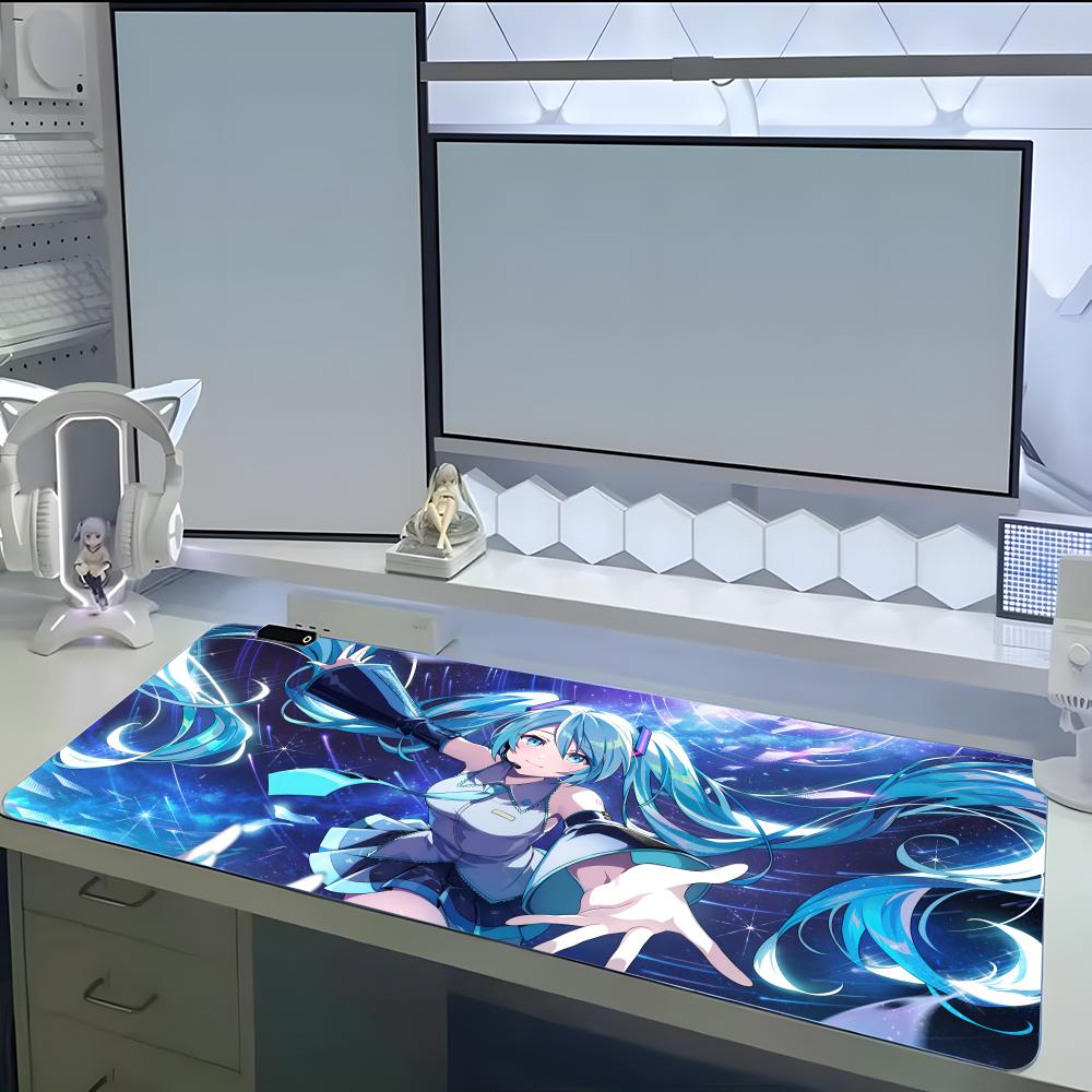 H-Hatsune Miku Kawaii Mouse Pa - مراجعة Pc Gaming Hatsune Miku وسعره