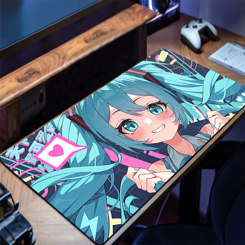 Mousepad Rubber Mouse Pad Gami - مراجعة Pc Gaming Hatsune Miku وسعره