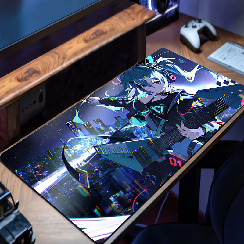 Mousepad Rubber Mouse Pad Gami - مراجعة Pc Gaming Hatsune Miku وسعره