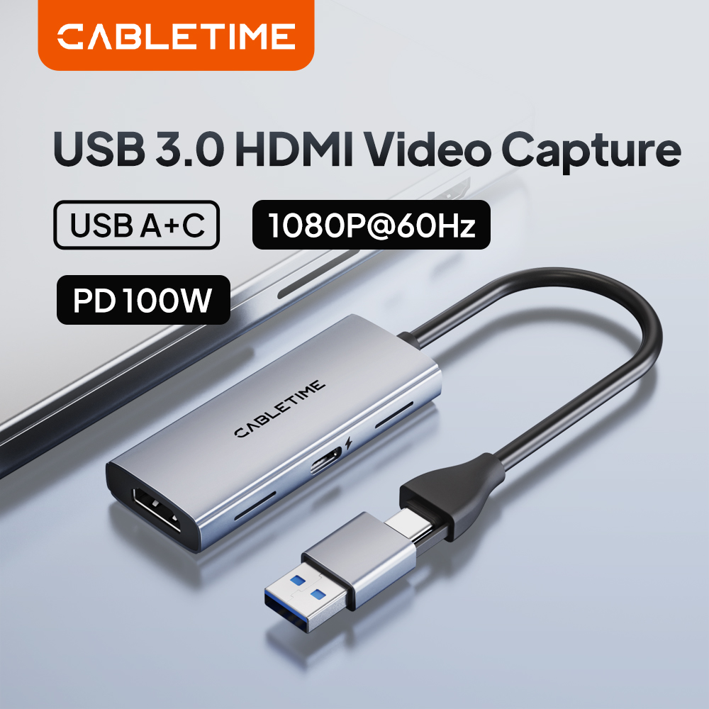 CABLETIME 4K Video Capture Car - مراجعة Pc Gaming Video وسعره