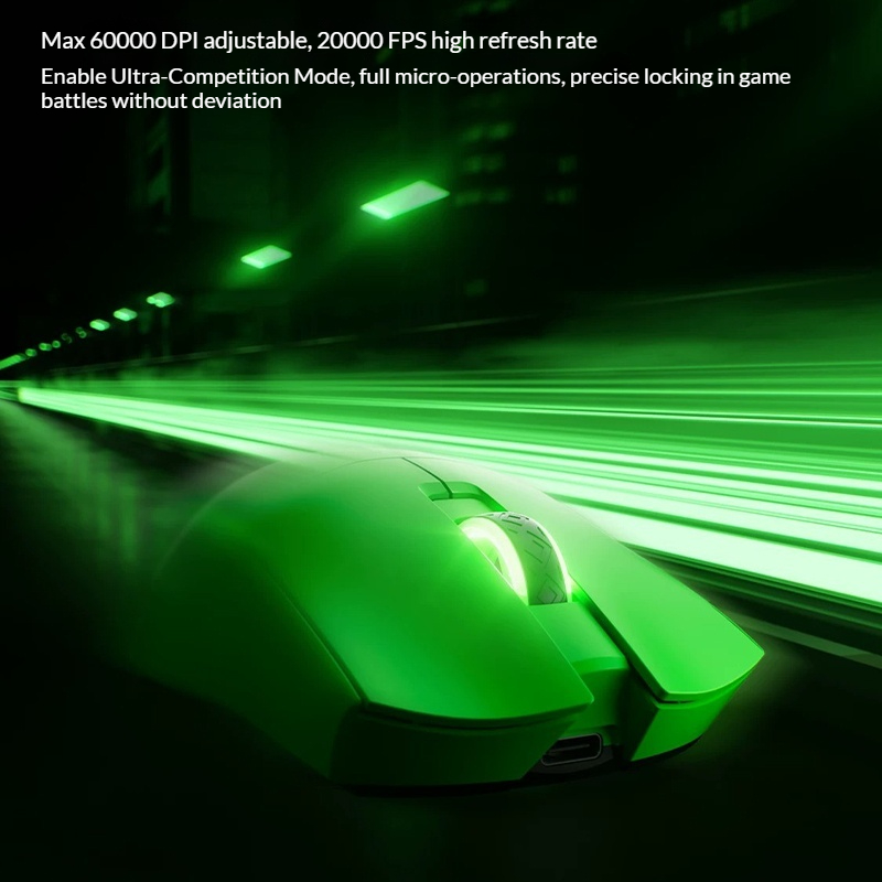 Ausdom G06 PAW3955 GT 60K DPI  - مراجعة Wireless Gaming Mouse وسعره