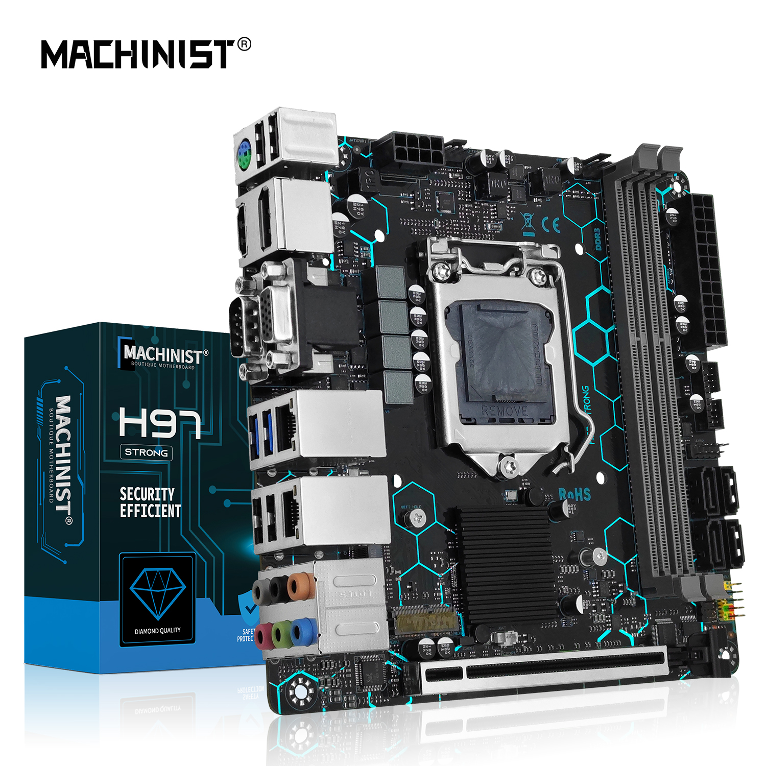 MACHINIST H97 STRONG Motherboa - مراجعة Pc Gaming Video وسعره