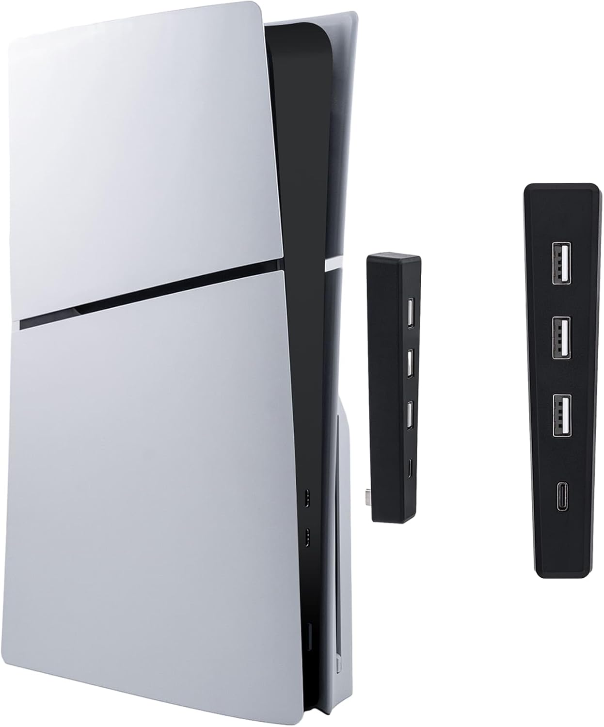 4 Ports USB Hub for PS5 Slim D - مراجعة Usb Hub Gaming وسعره