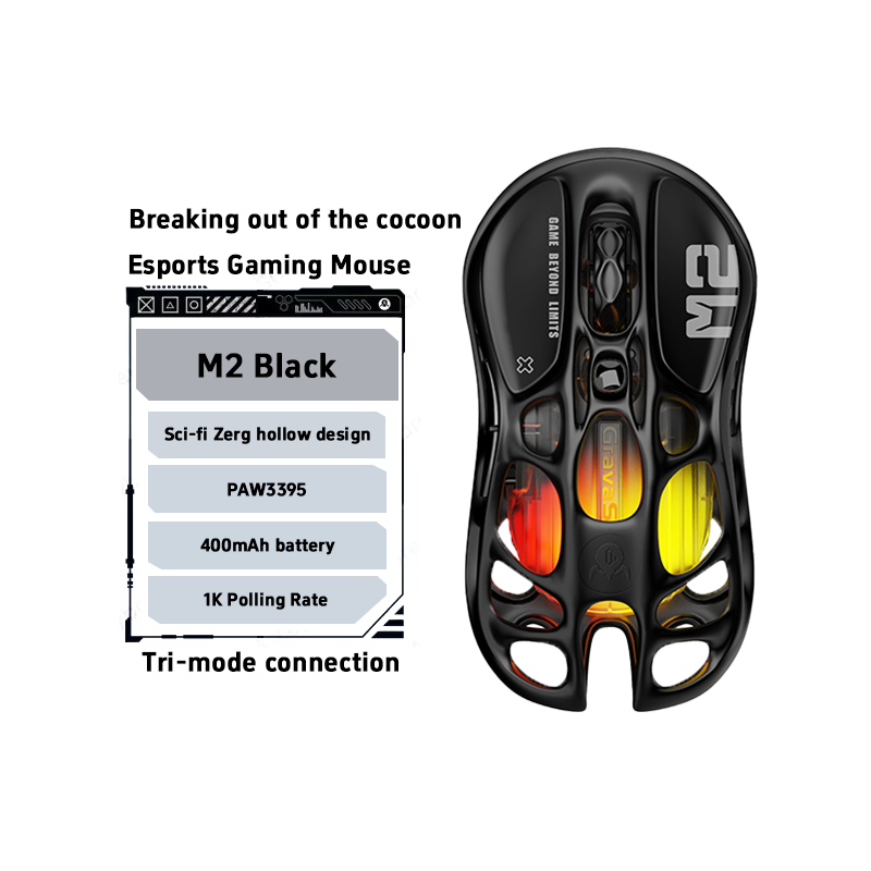 GravaStar M1 M2 Gaming Mouse M - مراجعة Wireless Gaming Mouse وسعره
