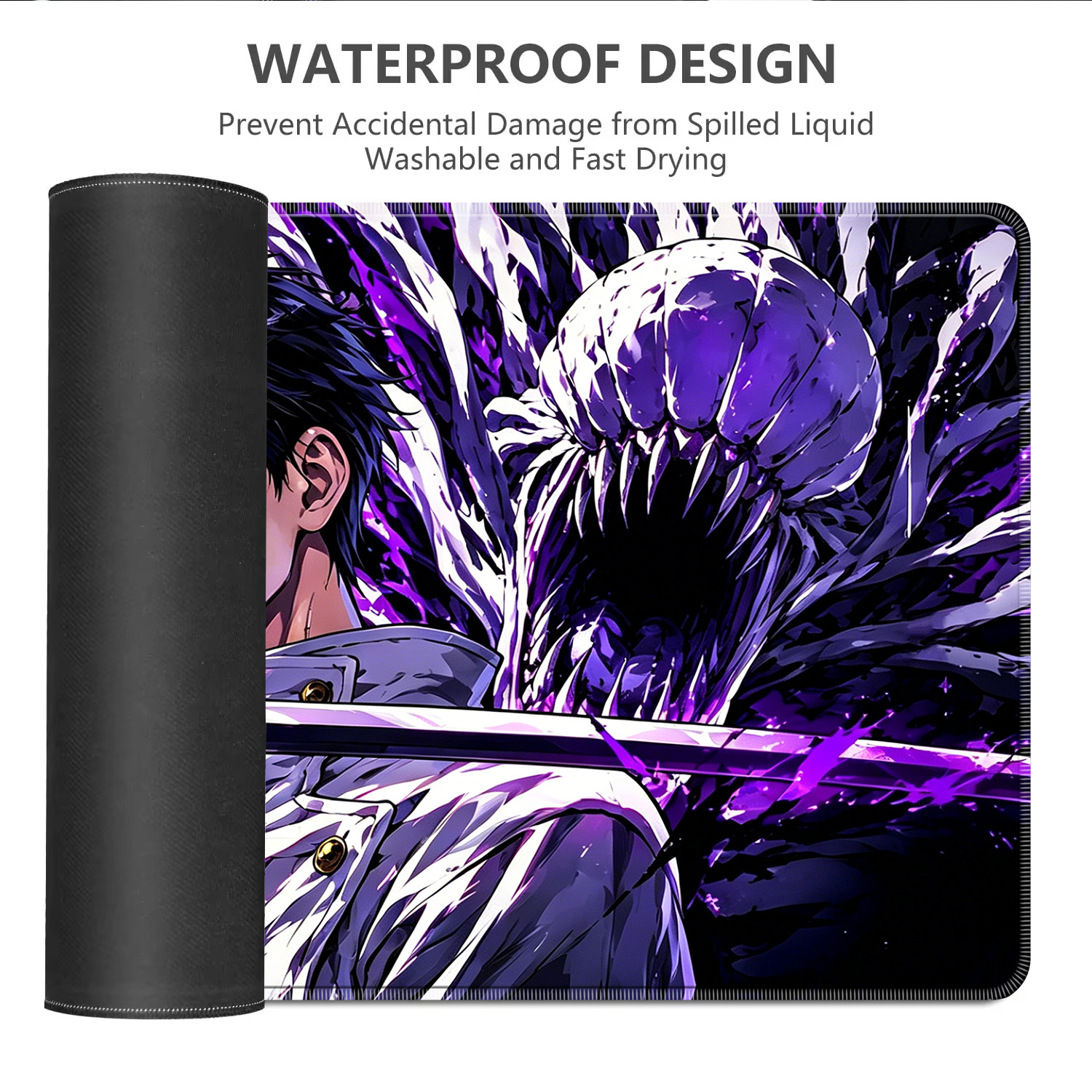 HD Anime Purple Mouse Pads Yut - مراجعة Pc Gaming Aesthetic وسعره