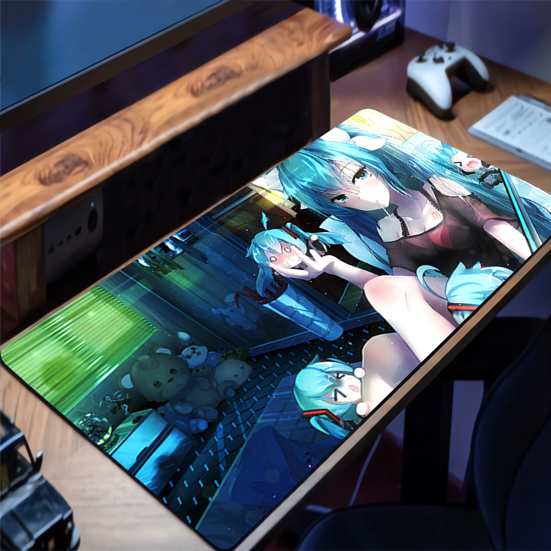 Mouse Pad H-hatsune Miku Multi - مراجعة Pc Gaming Hatsune Miku وسعره