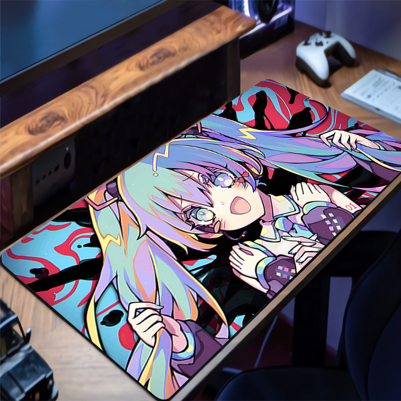 Mouse Pad H-hatsune Miku Multi - مراجعة Pc Gaming Hatsune Miku وسعره