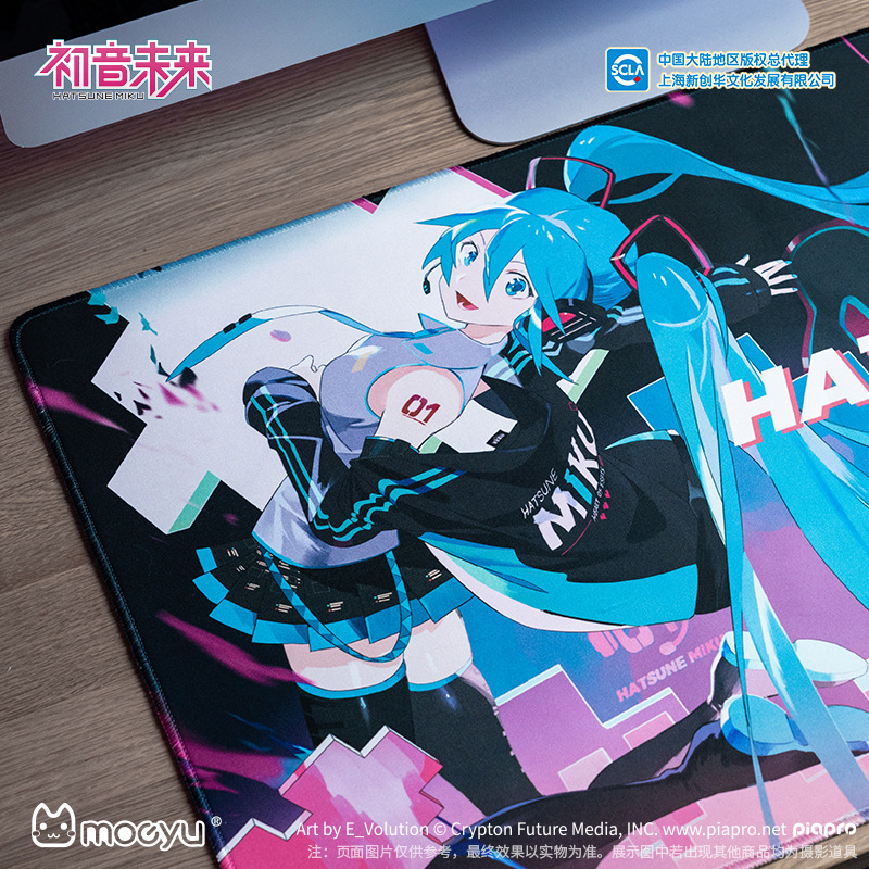 70X40CM Anime Hatsune Miku Hea - مراجعة Pc Gaming Hatsune Miku وسعره