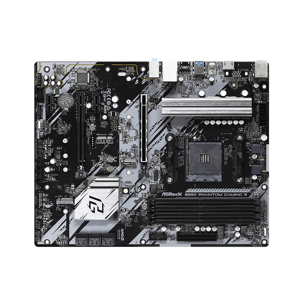 ASRock B550 PHANTOM GAMING 4 M - مراجعة Pc Gaming Video وسعره