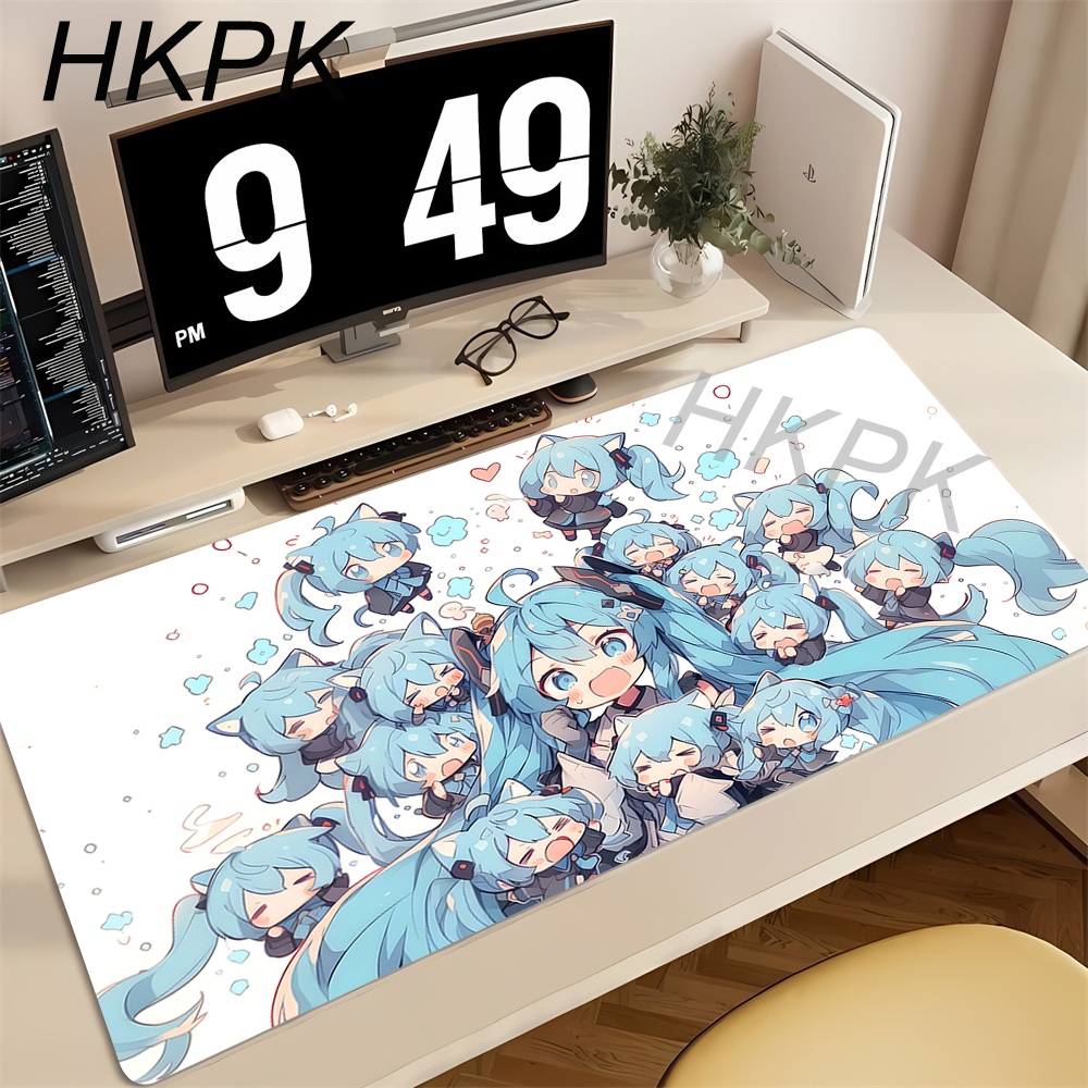 H-Hatsunes Miku Mouse Pad Desk - مراجعة Pc Gaming Hatsune Miku وسعره