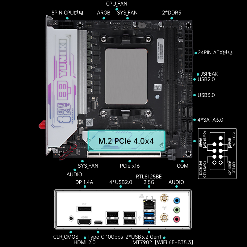 TOPC AMD Ryzen 9 9955HX Mini-I - مراجعة Pc Gaming Video وسعره