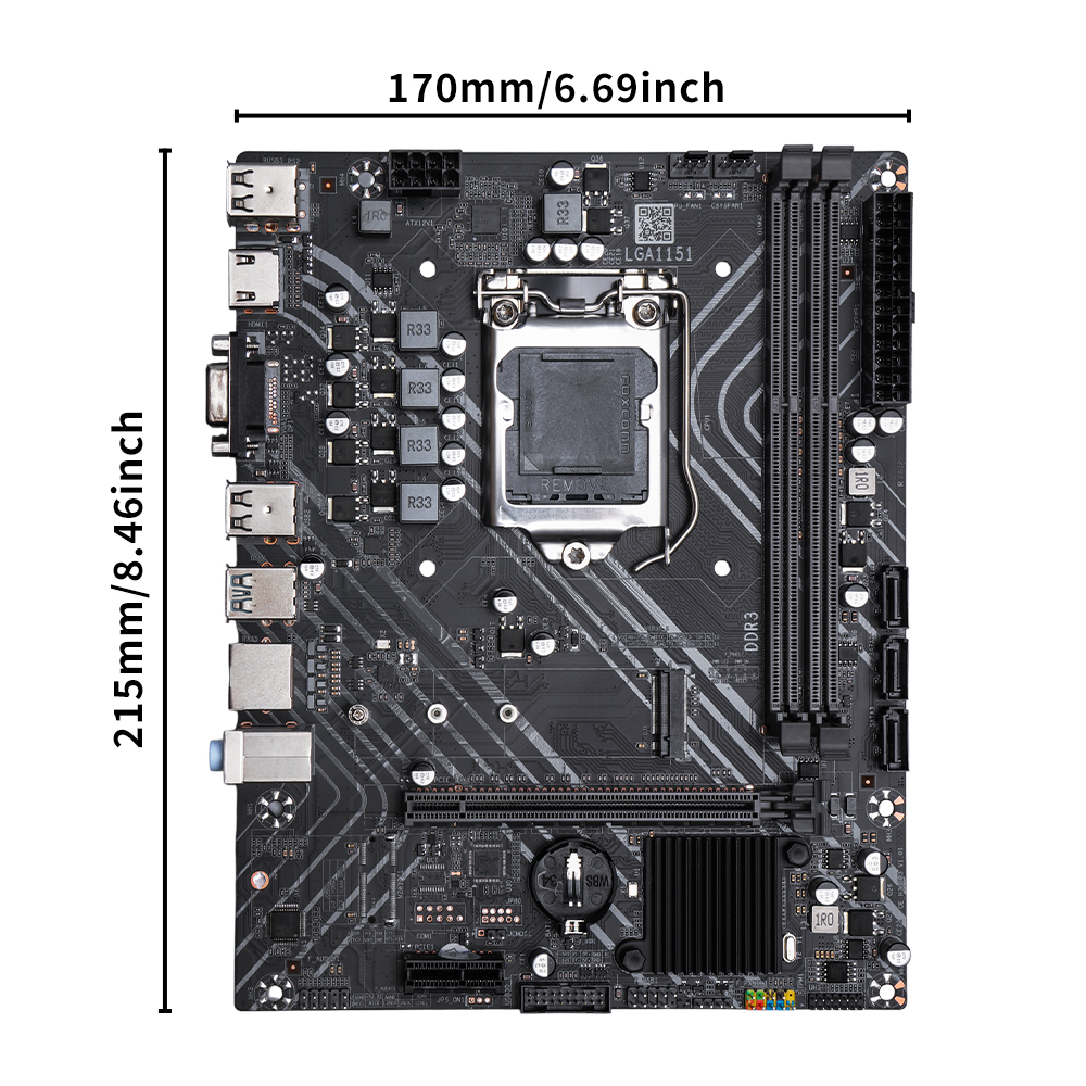 SOYO H310M DDR3 Motherboard i3 - مراجعة Pc Gaming Video وسعره