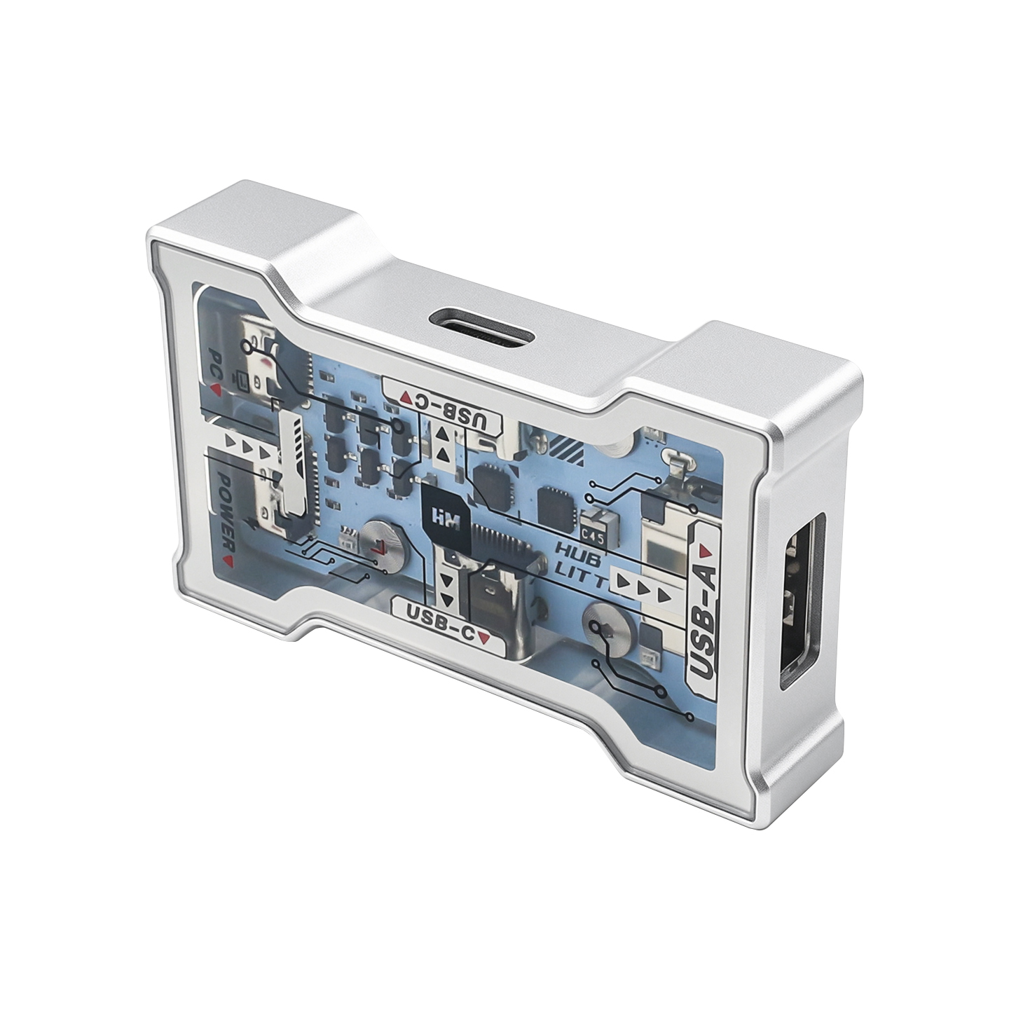 HMLAB Hub-Little Gaming True 8 - مراجعة Usb Hub Gaming وسعره