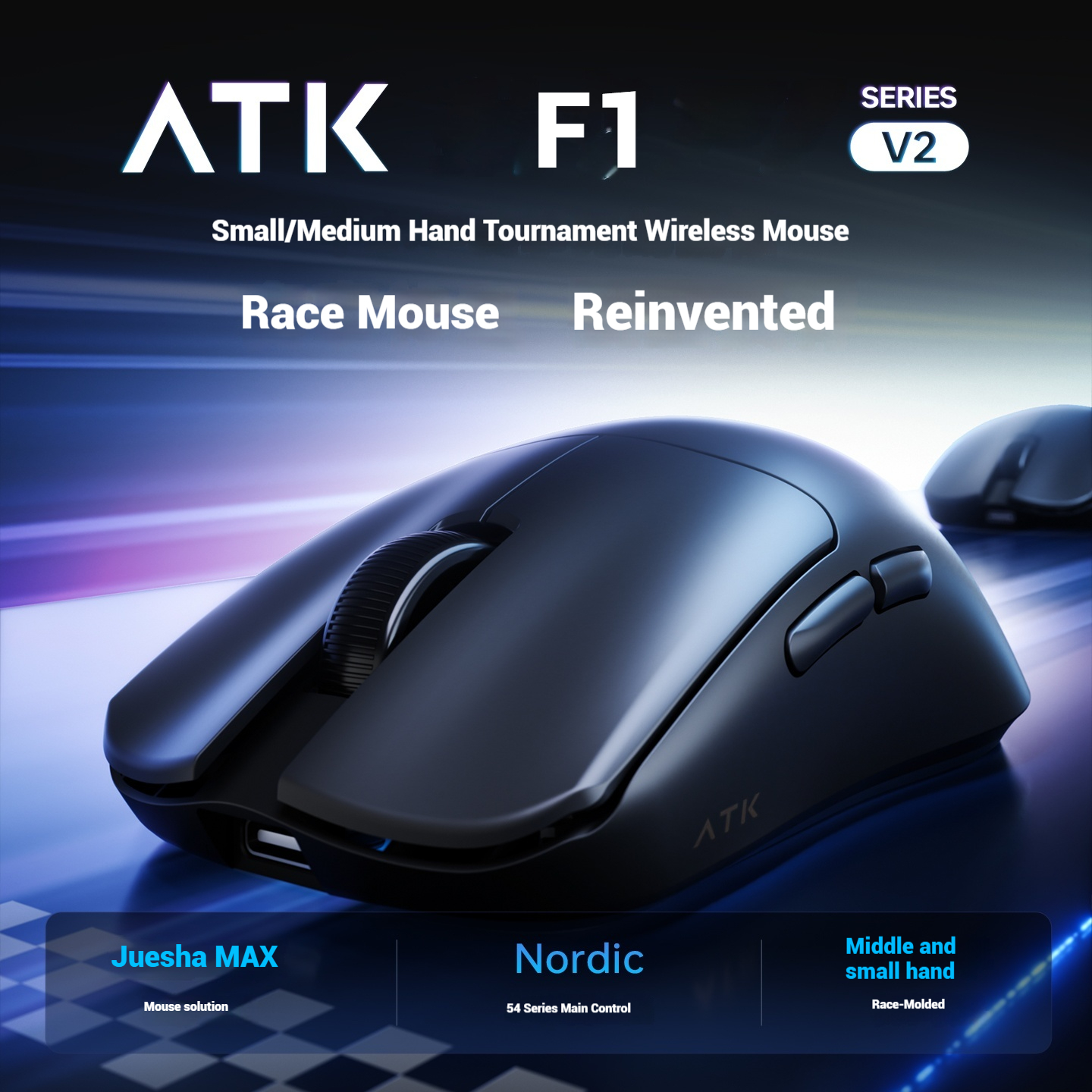 ATK Blazing Sky F1 V2 Ultimate - مراجعة Wireless Gaming Mouse وسعره