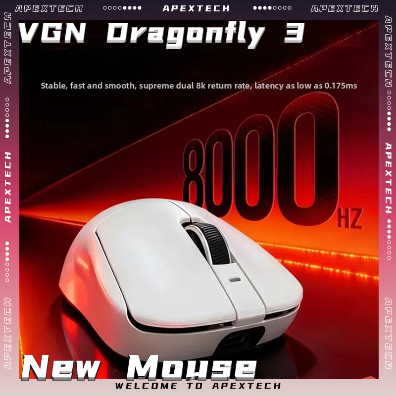 VGN Dragonfly3 PRO Max Ultimat - مراجعة Wireless Gaming Mouse وسعره