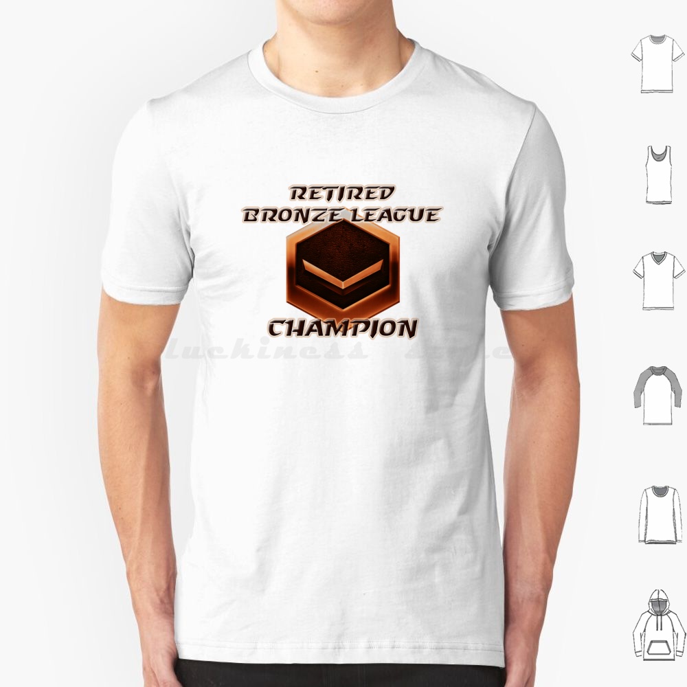 Retired Bronze League T Shirt  - مراجعة Pc Gaming Video وسعره