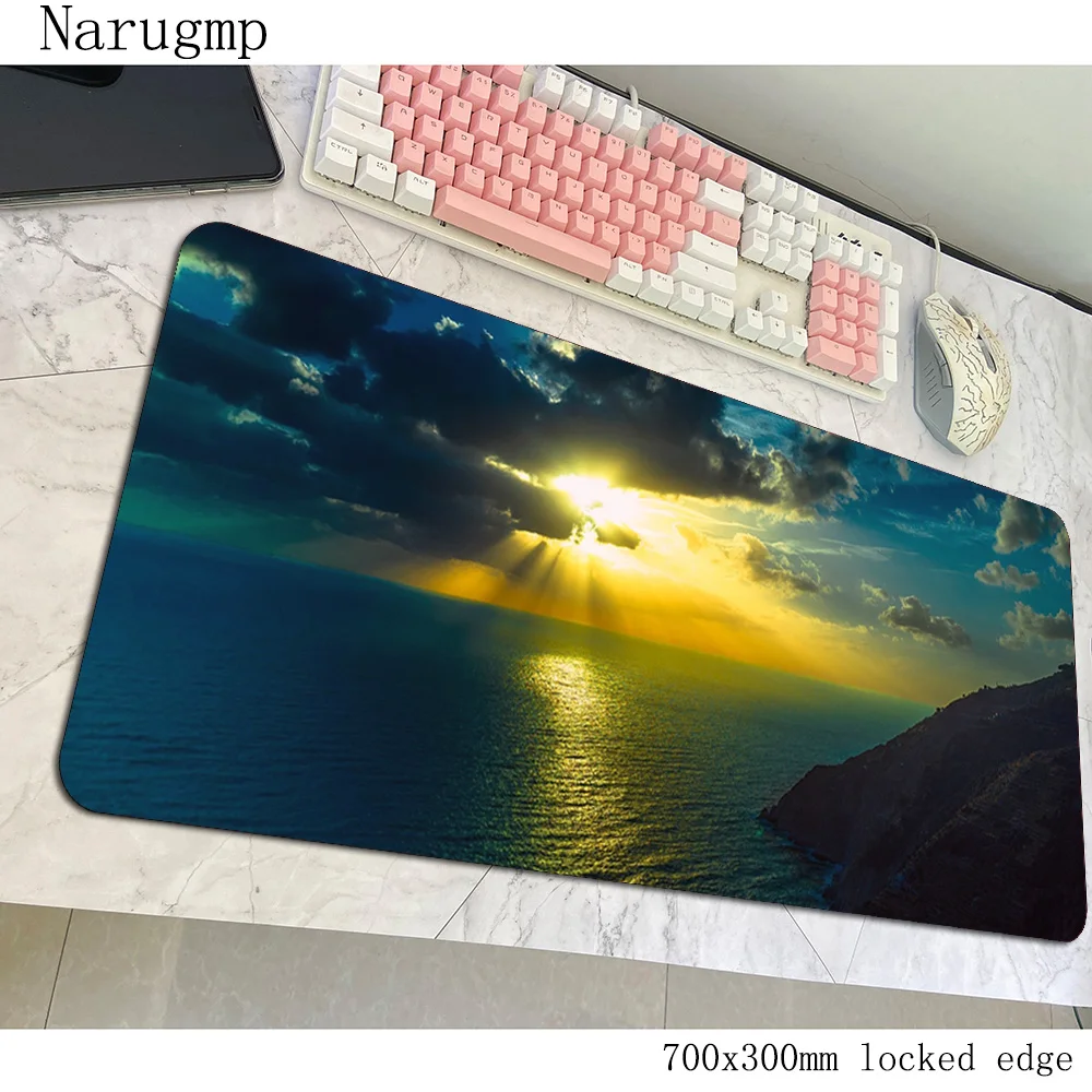 Sunset Mouse Pad Beautiful Ani - مراجعة Pc Gaming World Of Warcraft وسعره