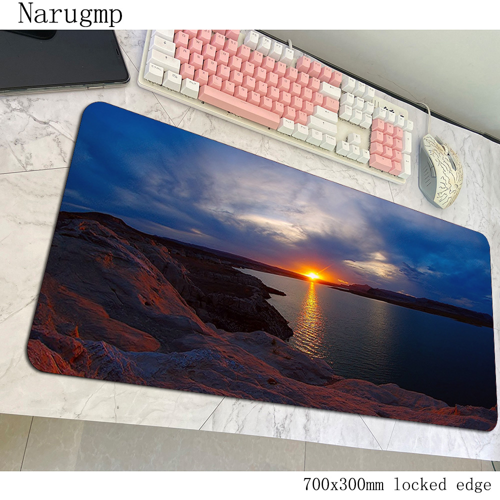 Sunset Mouse Pad Beautiful Ani - مراجعة Pc Gaming World Of Warcraft وسعره