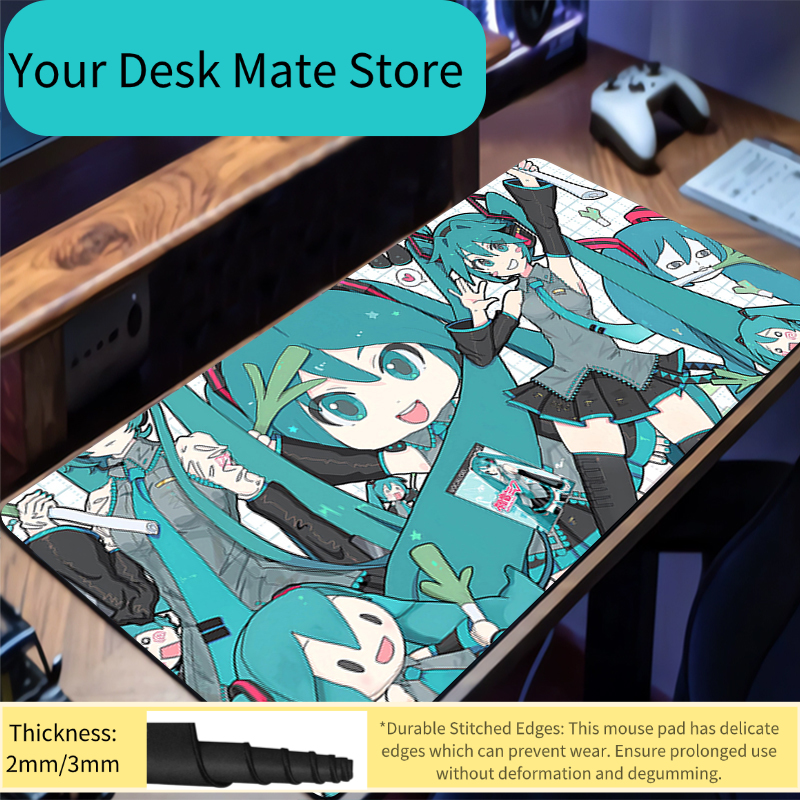 Mouse Pad H-hatsune Miku Multi - مراجعة Pc Gaming Hatsune Miku وسعره