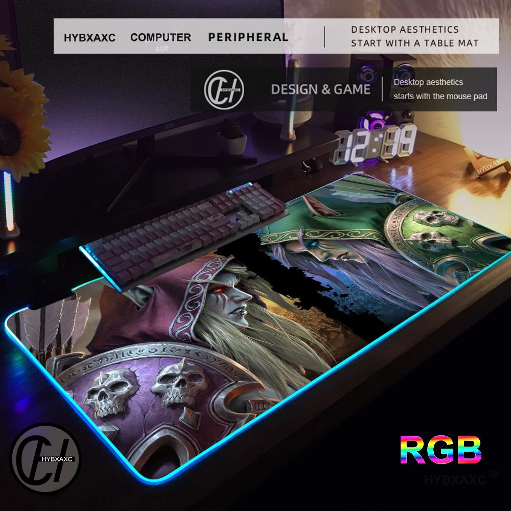 RGB Mouse Pad Game World Of Wa - مراجعة Pc Gaming World Of Warcraft وسعره