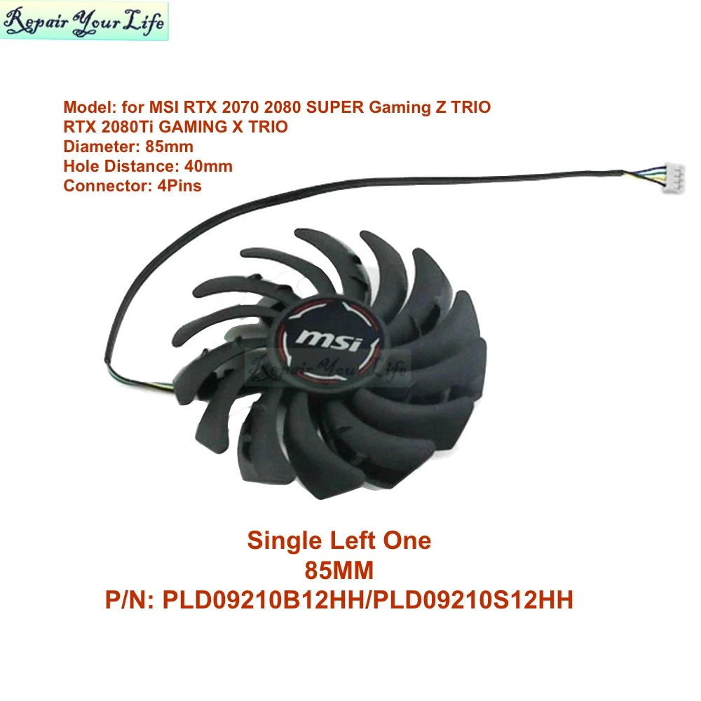 PC VGA Cooling Fan for MSI RTX - مراجعة Pc Gaming Video وسعره